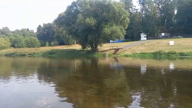 Водомет река Москва пляж Пансионат Поляны Лесные Дали смотреть онлайн