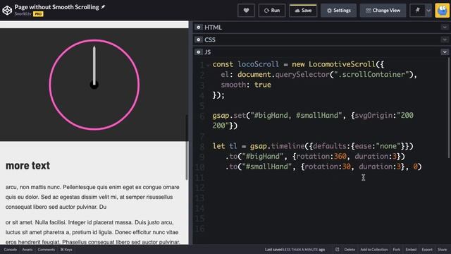 GreenSock ScrollTrigger with Smooth Scroll (locomotive) смотреть онлайн
