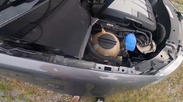 Where is VIN number of my Volkswagen Golf VI ( 2008 - 2016 ) - VIN in Engine Compartment