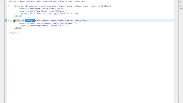 SPRING FRAMEWORK AUTOWIRE BY NAME DEMO IN TAMIL смотреть онлайн