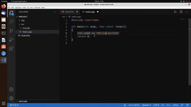 VS Code on Linux (Ubuntu) for C, C++, and Fortran Part II смотреть онлайн