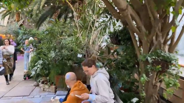 GREENHOUSE (Orangery) of Tauride Garden in St Petersburg, Russia. LIVE смотреть онлайн