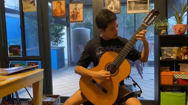 Milonga By Maximo Diego Pujol #classicalguitar #argentinean #guitar