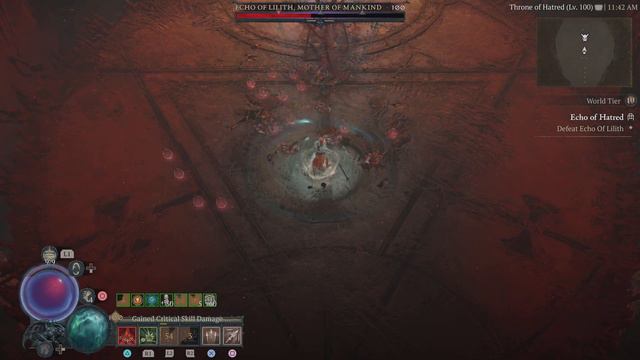 Diablo 4 - Echo of Lilith Necro Kill смотреть онлайн