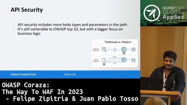 Global AppSec Dublin: OWASP Coraza: The Way To WAF In 2023 - Felipe Zipitria & Juan Pablo Tosso смотреть онлайн