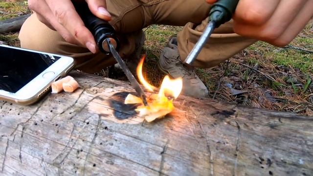 Тестируем мощное средство для розжига Brandcamp Fire Wick смотреть онлайн