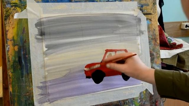 Машинки рисование Урок6 смотреть онлайн