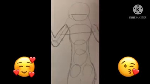 Рисую человеческое тело (мой стиль) смотреть онлайн