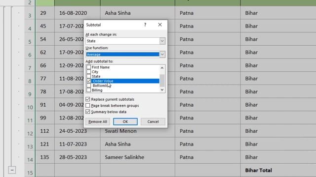 Subtotal in Excel - How to calculate Subtotal and Grand Total automatically смотреть онлайн
