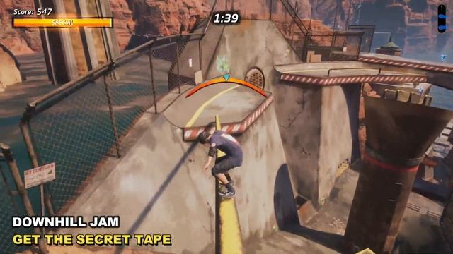 Downhill Jam: How to Get the Secret Tape | Tony Hawk's Pro Skater 1+2 (Gameplay Walkthrough) смотреть онлайн