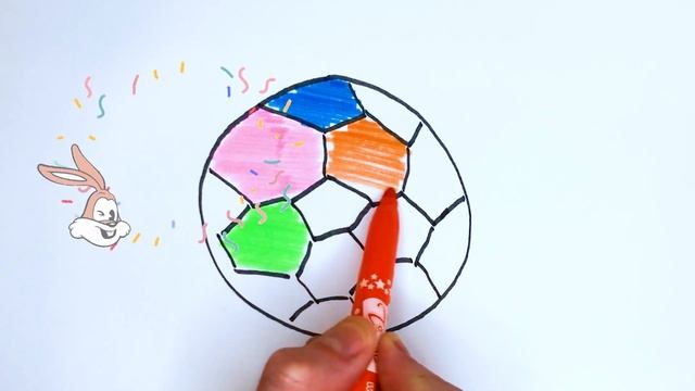 Easy ball drawing for kids - Легкое рисование мяча для детей - बच्चों के लिए आसान बॉल ड्राइंग смотреть онлайн