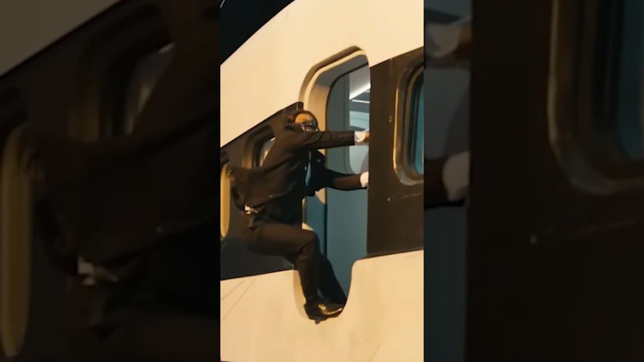 Как снимали Быстрее пули с Бредом Питтом #трюки #спецэффекты #голливуд #графика смотреть онлайн