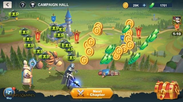 Idle War: Legendary Heroes (Early Access) Gameplay Android | New Mobile Game смотреть онлайн