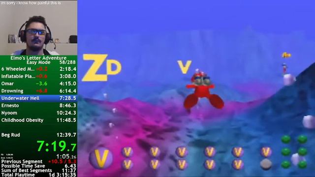 Elmo's Letter Adventure Easy Mode Speedrun in 12:34 (WORLD RECORD ON 10/5/22) смотреть онлайн