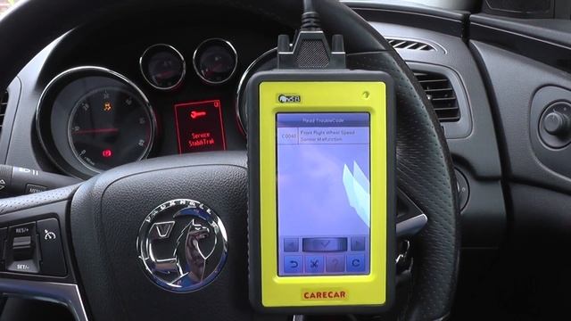 CareCar C68 Vauxhall Opel ABS Warning Symbol Light Reset
