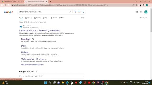Python Installation In Windows 11 | Step by step proccess explaination. смотреть онлайн
