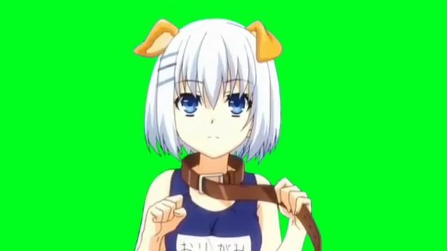 Anime Green Screen: Date A Live - Tobiichi Origami смотреть онлайн