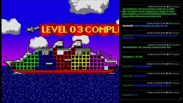 Sink or Swim (SNES) - Mario Teaches Lemmings смотреть онлайн