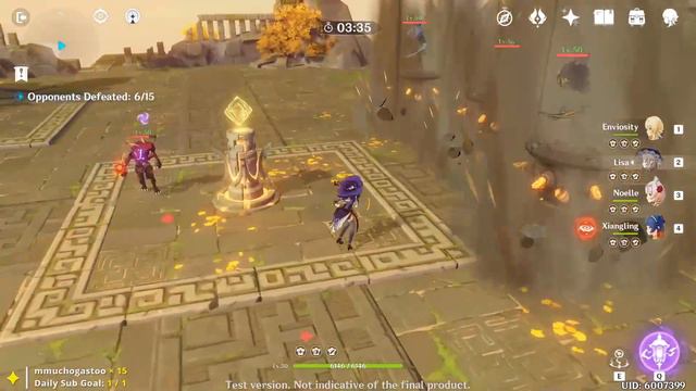 [Genshin Impact] NEW DUNGEON! | Tarry Among the Peach Blossoms | CBT3 смотреть онлайн