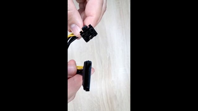 Переходник питания SATA на 6 pin видеокарту смотреть онлайн