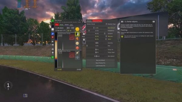 PURE PLANNER  SETTINGS IN CONTENT MANAGER - ASSETTO CORSA
