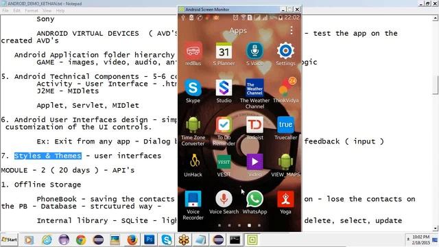Mobile App Android Demo session for Beginners | RS Trainings смотреть онлайн