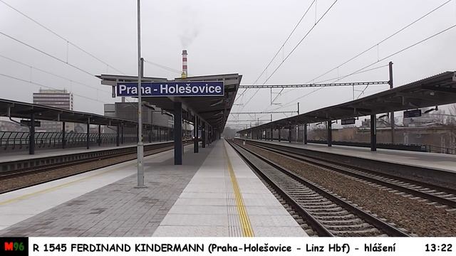 Vlaky Praha-Holešovice - 18.2.2015 / Czech Trains Praha-Holešovice