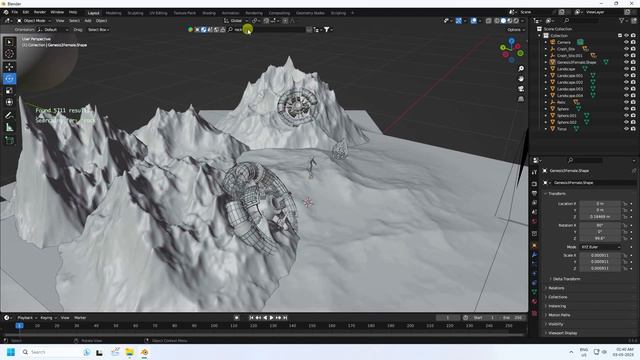 How I Create An Alien Landscape | Learn Blender 3D in 20 Minutes Only! смотреть онлайн