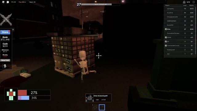 Fire Axe Killing Clips | Roblox Criminality смотреть онлайн