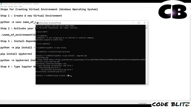How To Set Virtual Environment For New Python Projects And Open It In Jupyter Note Book Windows смотреть онлайн