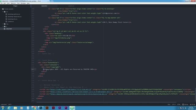 Bootstrap to Wordpress Theme Development Course | Create Footer Section смотреть онлайн