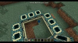 Как построить портал в эндер мир в майнкрафте)
