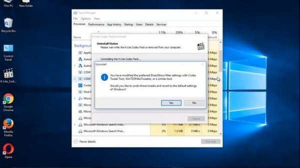 Uninstall K-Lite Codec Pack on Win 10 Guide