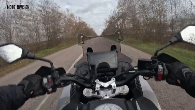 Voge 525 DSX Обережна обкатка нового мотоцикла по трасі