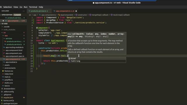 Basic RxJs mergeMap with forkJoin Example смотреть онлайн