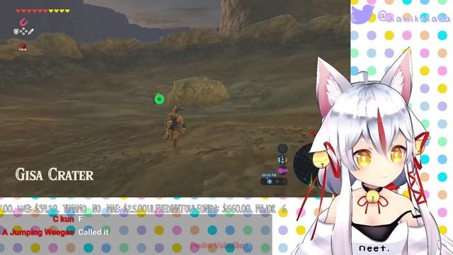 【#6 Breath of the Wild/ゼルダの伝説】Local fox smashes buttons on controller, wins game【Kamiko Kana】 смотреть онлайн