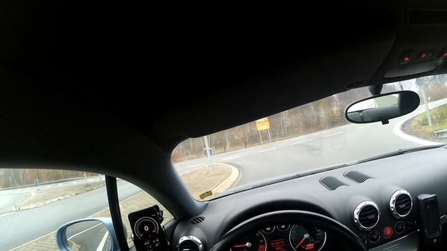 1.8 T TT PoV - Autobahn - somewhat top speed смотреть онлайн