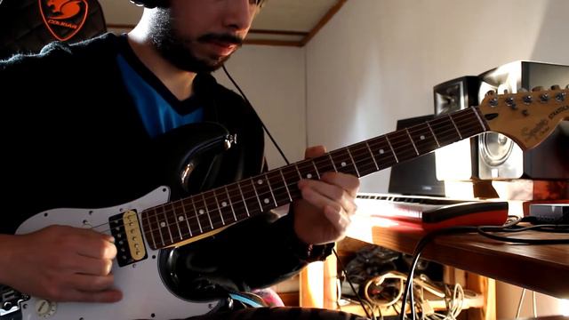 FLEOR Humbucker Alnico 5 Pickups Test | Demo | Squier Standard Stratocaster