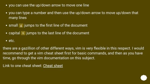 Moving (efficiently) vertically in Vim смотреть онлайн