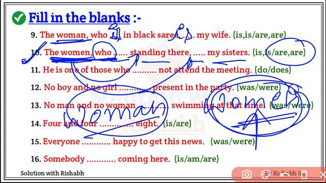 Fill in the blanks with correct form of verbs | Choose the correct form of verbs |Fill in the blank смотреть онлайн