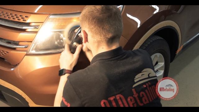 Полировка автомобиля и керамическое покрытие кузова от студии Детейлинга ATDetailing. смотреть онлайн