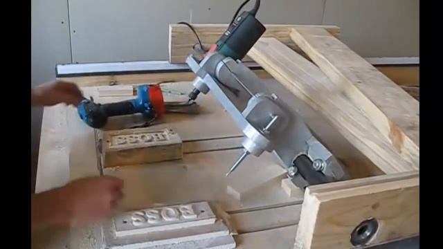 Копировальный станок для фрезера своими руками смотреть онлайн