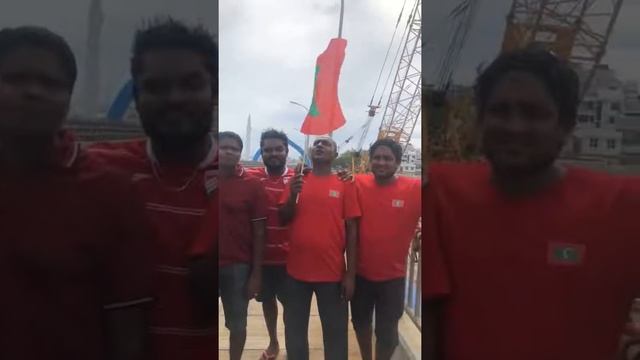 A380 lands in Velana International Airport смотреть онлайн