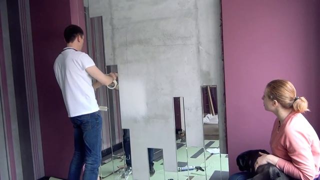 Как сделать ремонт бесплатно 84 серия. Установить зеркальное панно смотреть онлайн