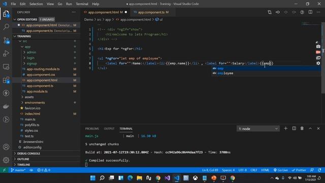 Directives in Angular | *ngIf and *ngFor in Angular | Angular 12 for beginner смотреть онлайн