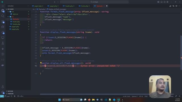 PHP TUTORIAL #71 FLASH MESSAGES смотреть онлайн