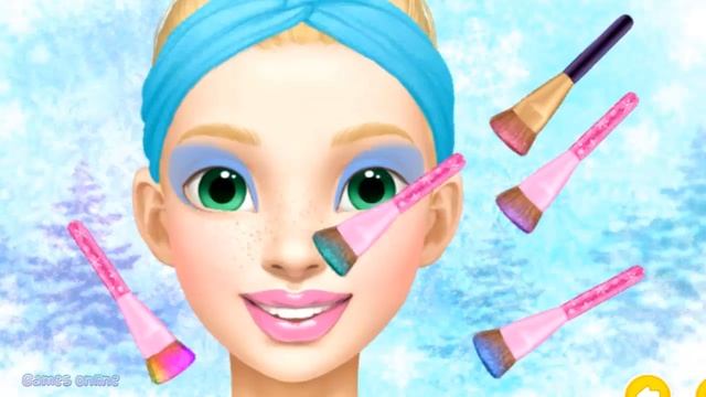 Princess Gloria Makeup Salon: Bell Gloria Juliet New Year Makeup Salon - Dress Up Game For Kids смотреть онлайн