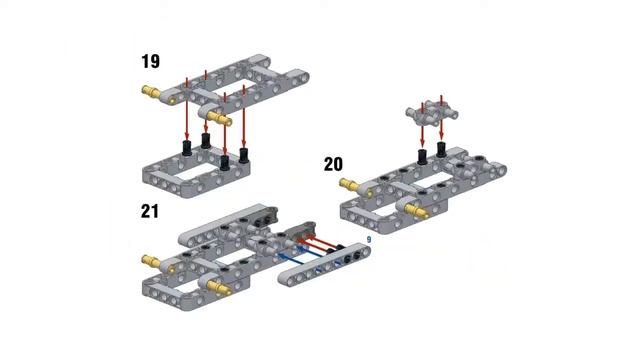 Сборка робота кубики в контейнер Lego EV3 смотреть онлайн