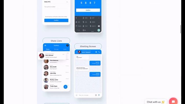 Android Chatting App with Voice/Video Calls, Voice messages + Groups -Firebase | Complete App|YooHo смотреть онлайн
