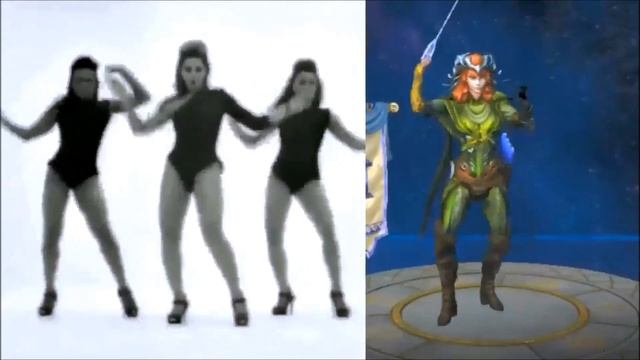 Artemis Dance Reference - Single Ladies (SMITE) смотреть онлайн
